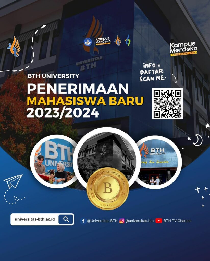 Seleksi Penerimaan Mahasiswa Baru 2023 - 2024 - Universitas Bakti Tunas ...