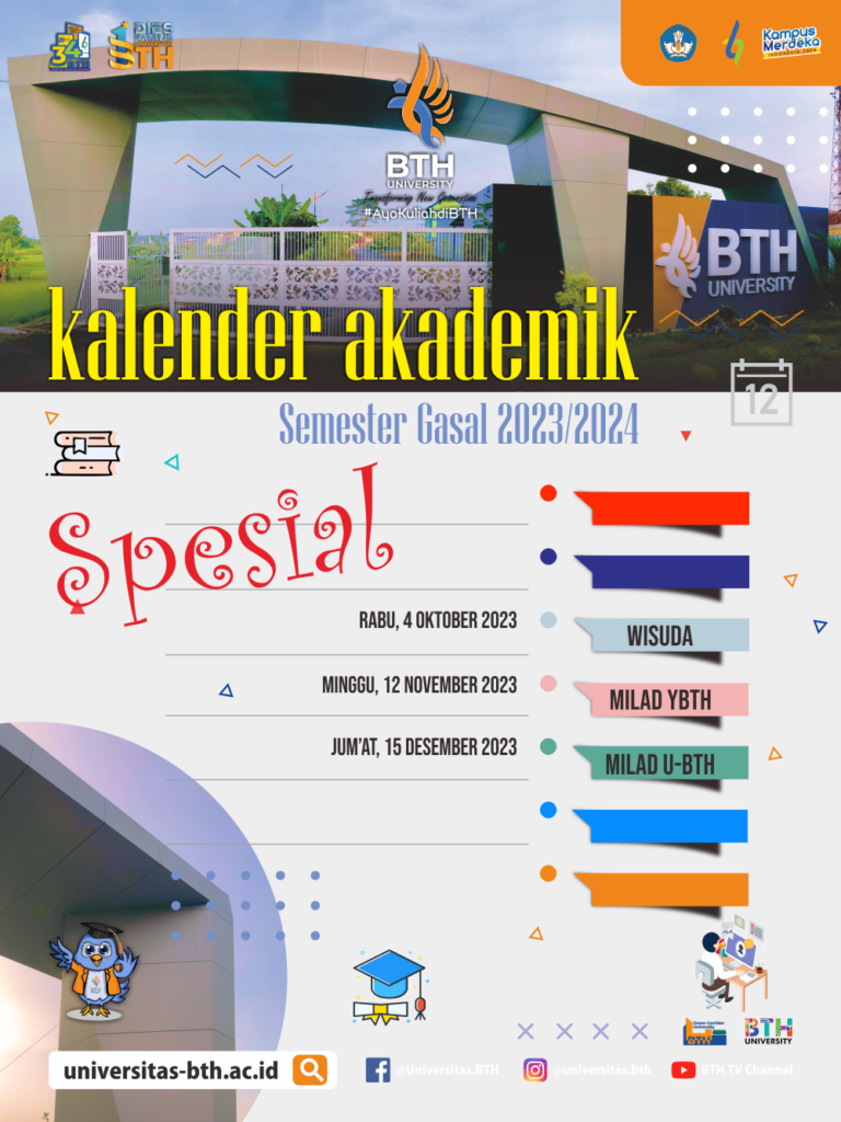 Kalender Akademik Semester Gasal 20232024 Universitas Bakti Tunas Husada 8084