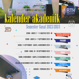 Kalender Akademik Semester Gasal 2023/2024