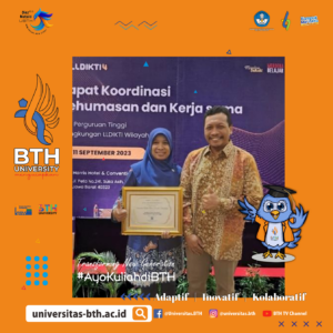 Universitas BTH Kembali Mendapatkan Penghargaan dari LLDIKTi IV, Predikat A Akreditasi Perpustakaan Perguruan Tinggi.